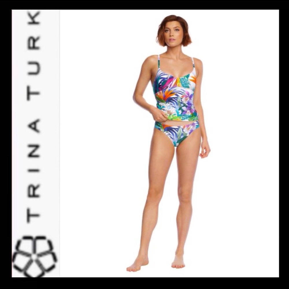 NWT Trina Turk Amazonia Tankini Top - Picture 4 of 12